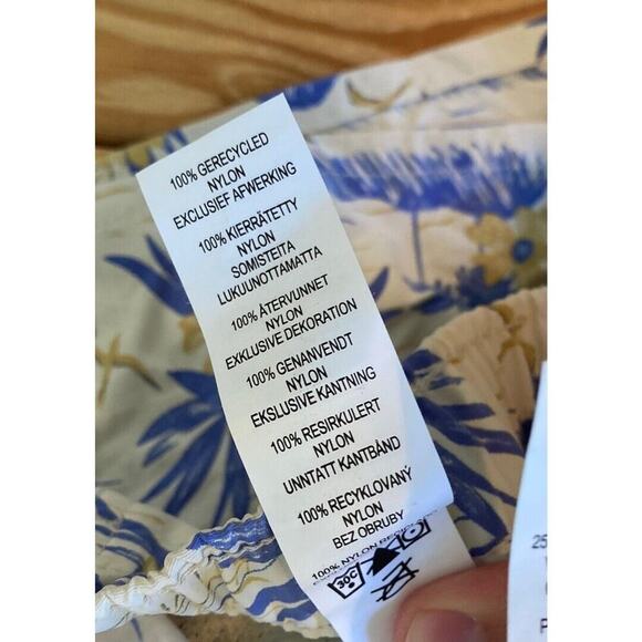 Patagonia Net Plus Baggies Board Shorts Size Small Women’s Yellow - Picture 5 of 8